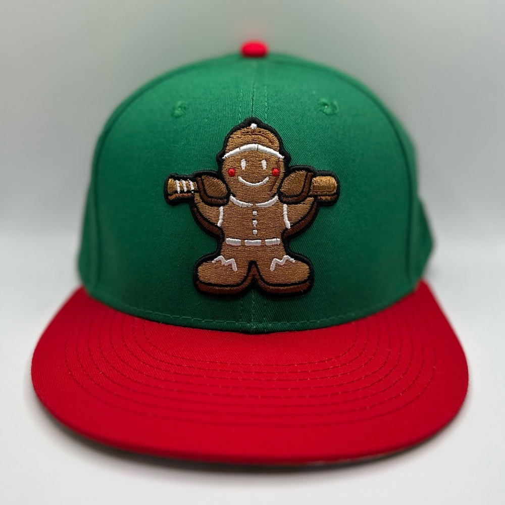 Baseballism Gingerbread Man Baseball Cap